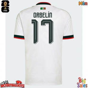 Mexico Orbelin Pineda #17 Replica Away Stadium Shirt World Cup 2026 Short Sleeve